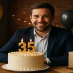 Оригинальные поздравления с 35-летием мужчине — 46 стильных пожеланий
