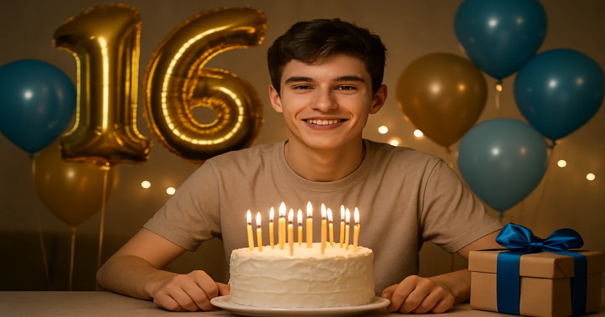 Поздравления с 16-летием парню — Лучшие 43 современных поздравления